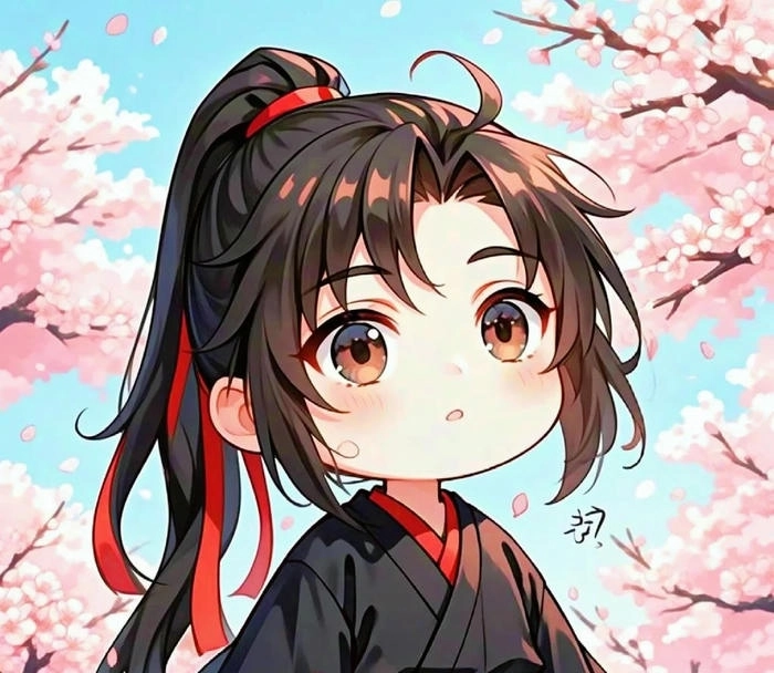 Ngụy Anh chibi biểu cảm đáng yêu