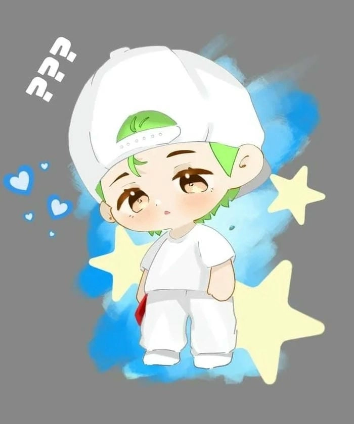 Quang Anh Rhyder chibi đáng yêu
