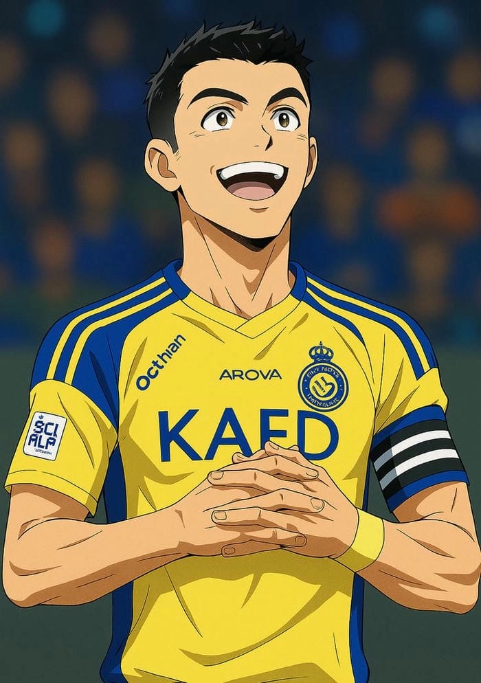 Ronaldo chibi phiên bản anime