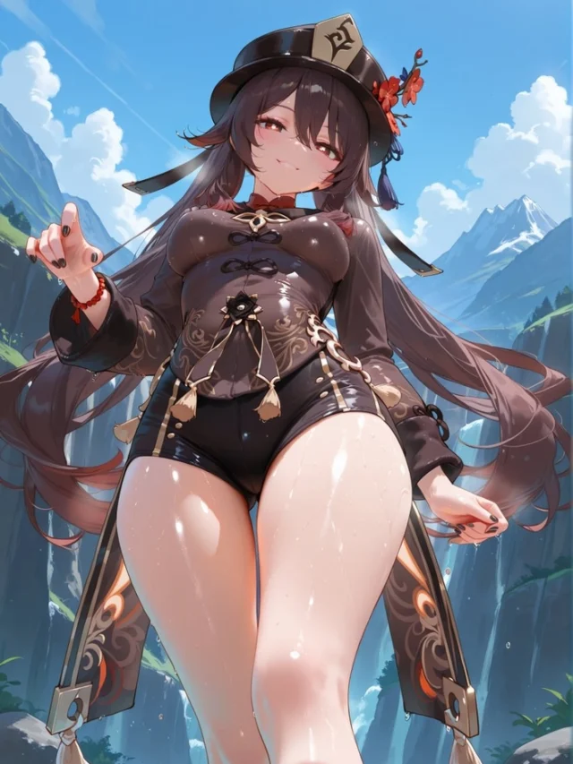 Hình nền HuTao sexy fantasy
