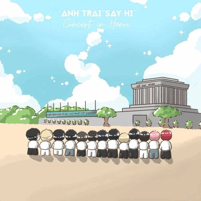 Ảnh 30 Anh Trai Say Hi chibi vui nhộn