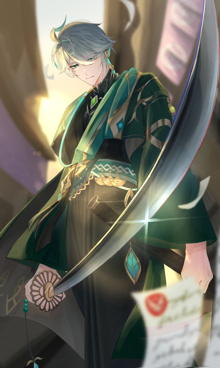Ảnh Alhaitham Genshin Impact ngầu