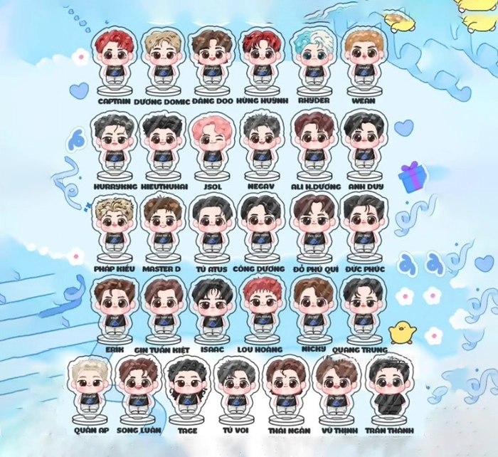 Ảnh Anh Trai Say Hi chibi cute ngọt ngào