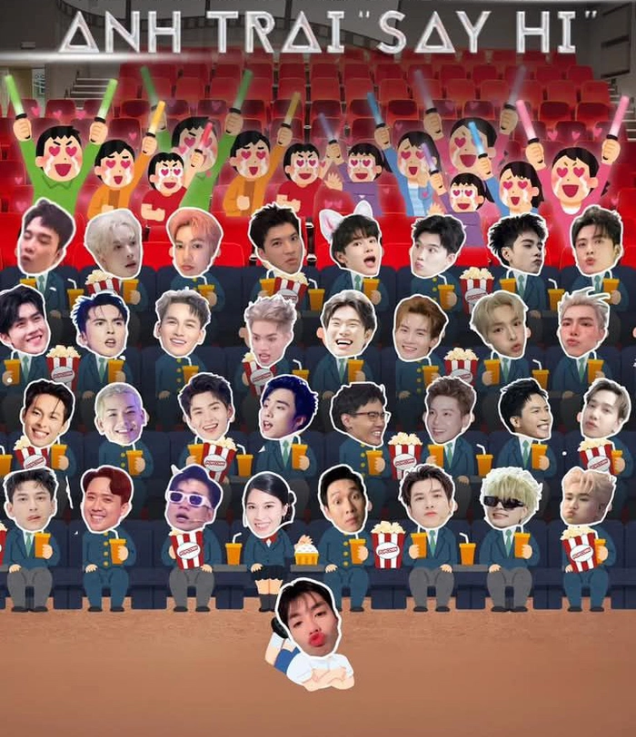 Ảnh Anh Trai Say Hi chibi cute