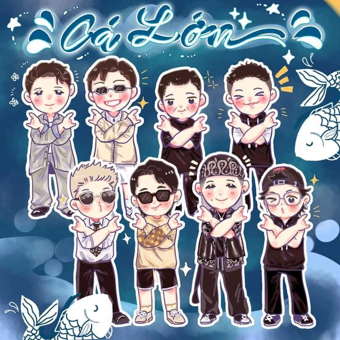 Ảnh Anh Trai Vượt Ngàn Chông Gai chibi đẹp lung linh