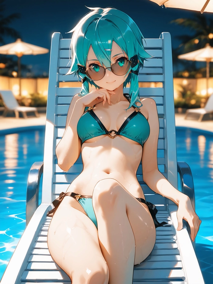 Ảnh Asada Sinon bikini full HD