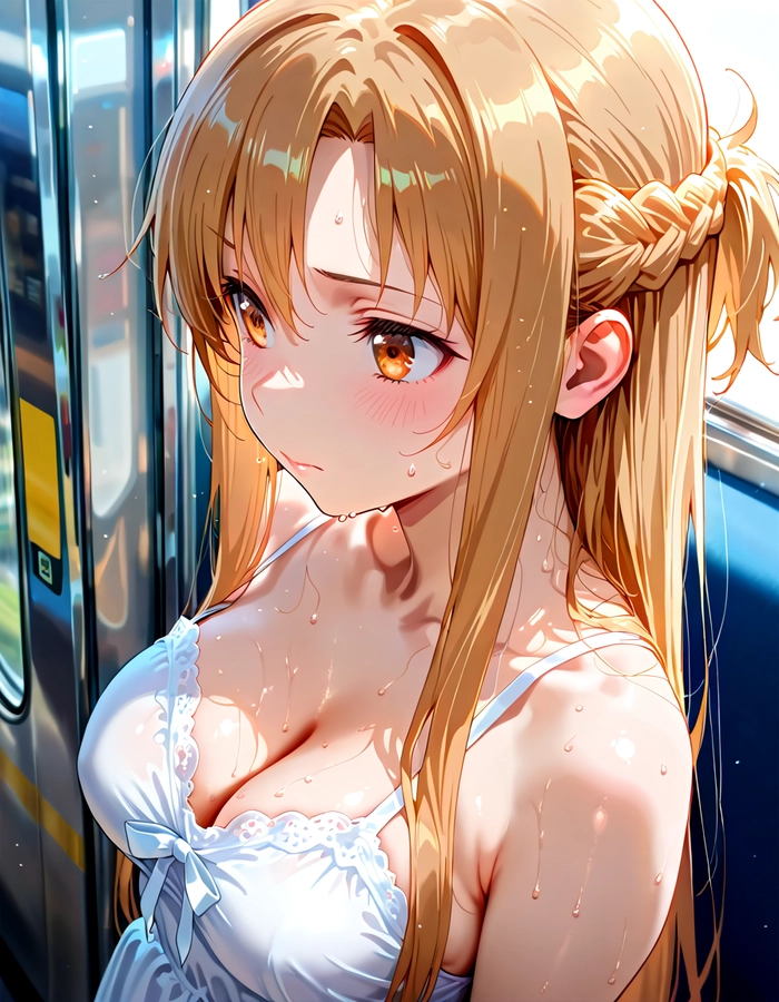 Ảnh Asuna cute đáng yêu