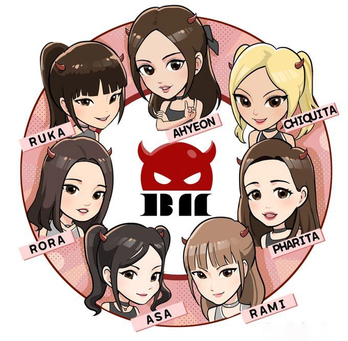 Ảnh BABYMONSTER chibi cute được yêu thích nhất