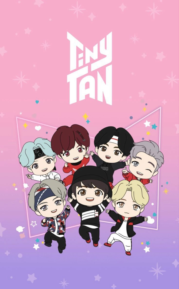 Ảnh BTS chibi đẹp dành cho fan