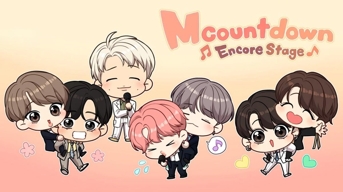 Ảnh BTS cute chibi phong cách dễ thương