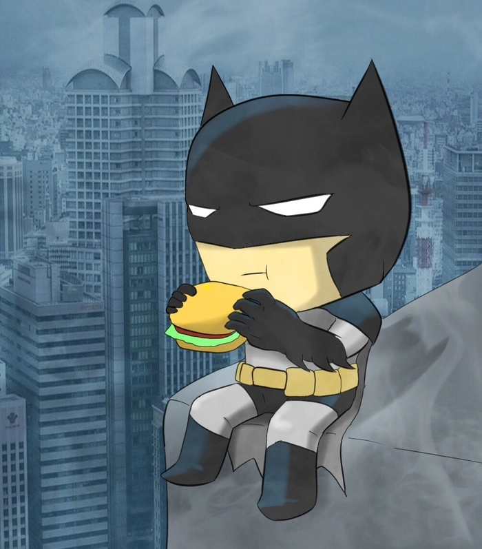 Ảnh Batman chibi siêu hài