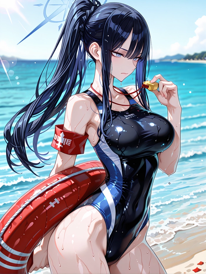 Ảnh Blue Archive Saori sexy đẹp cuốn hút