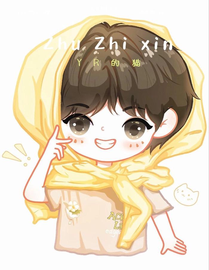 Ảnh Chu Chí Hâm chibi đáng yêu ngộ nghĩnh