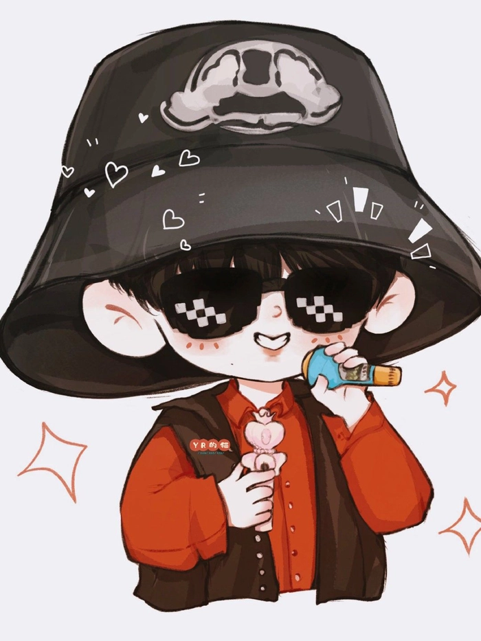 Ảnh Chu Chí Hâm chibi dễ thương