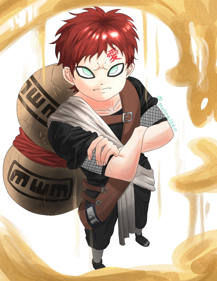 Ảnh Gaara cute cực dễ thương và bắt mắt