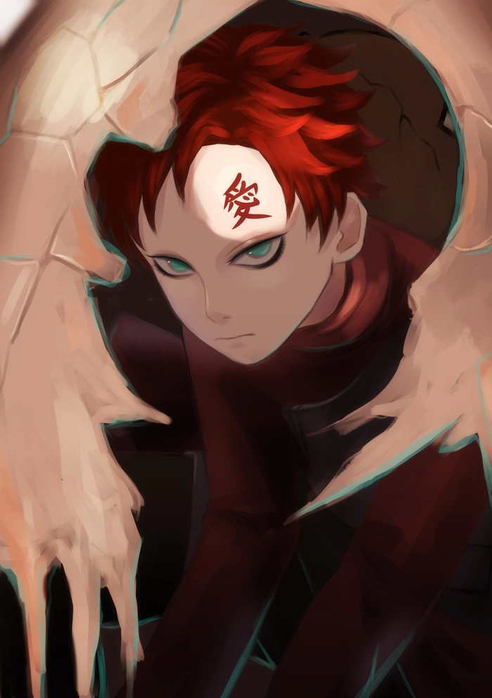 Ảnh Gaara ngầu phong cách ninja cát