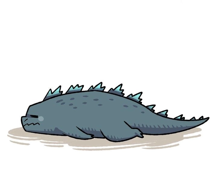 Ảnh Godzilla chibi cute trong bộ sưu tập