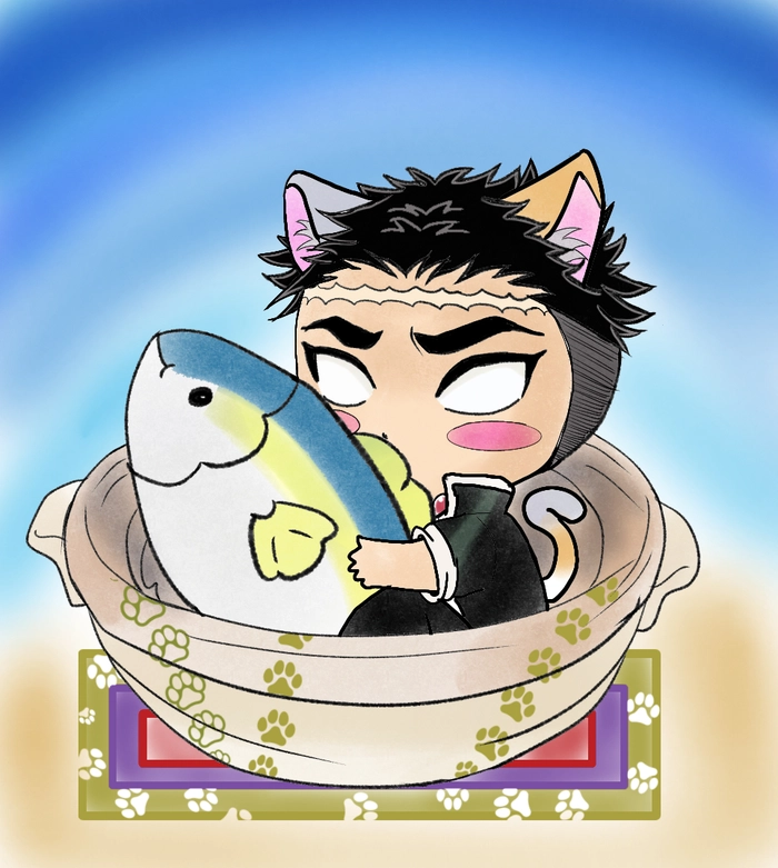 Ảnh Gyomei chibi vui nhộn