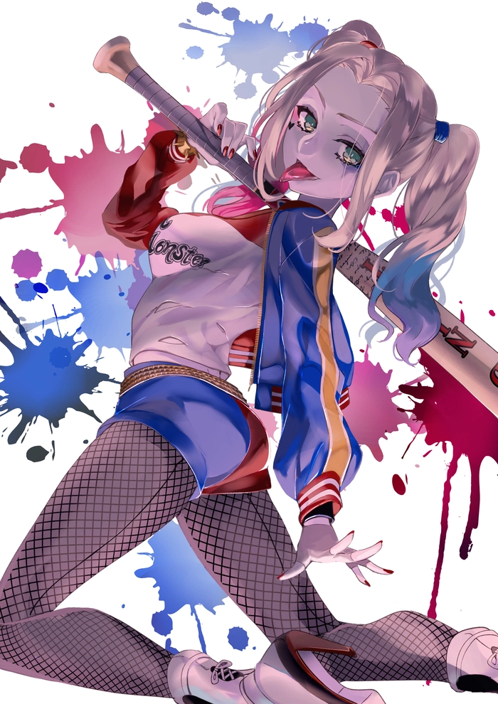 Ảnh Harley Quinn anime cá tính nổi bật