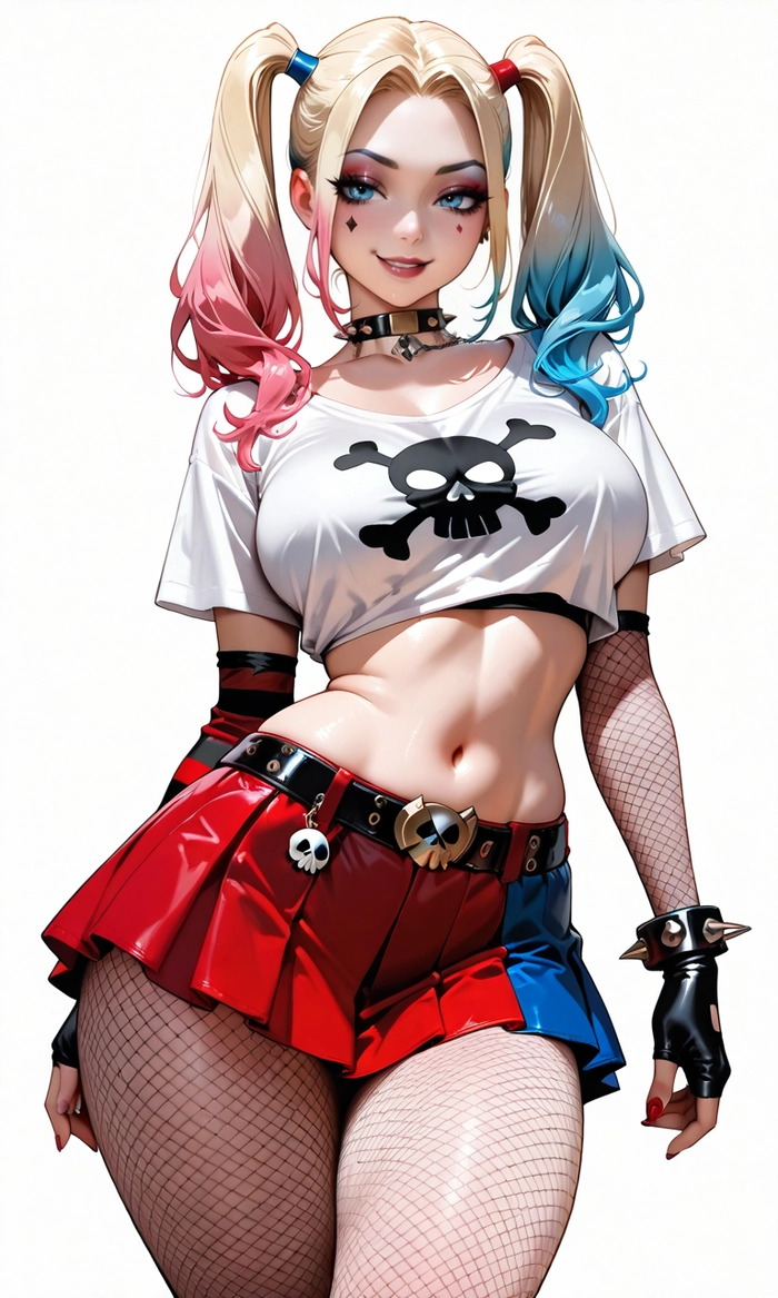 Ảnh Harley Quinn anime sexy ấn tượng