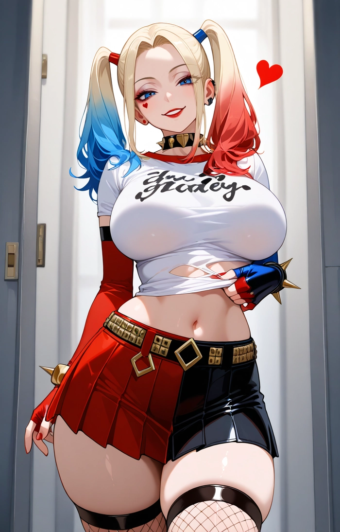 Ảnh Harley Quinn sexy anime cuốn hút
