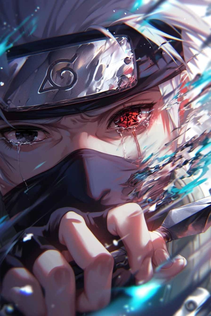 Ảnh Hatake Kakashi với ánh mắt mê hoặc