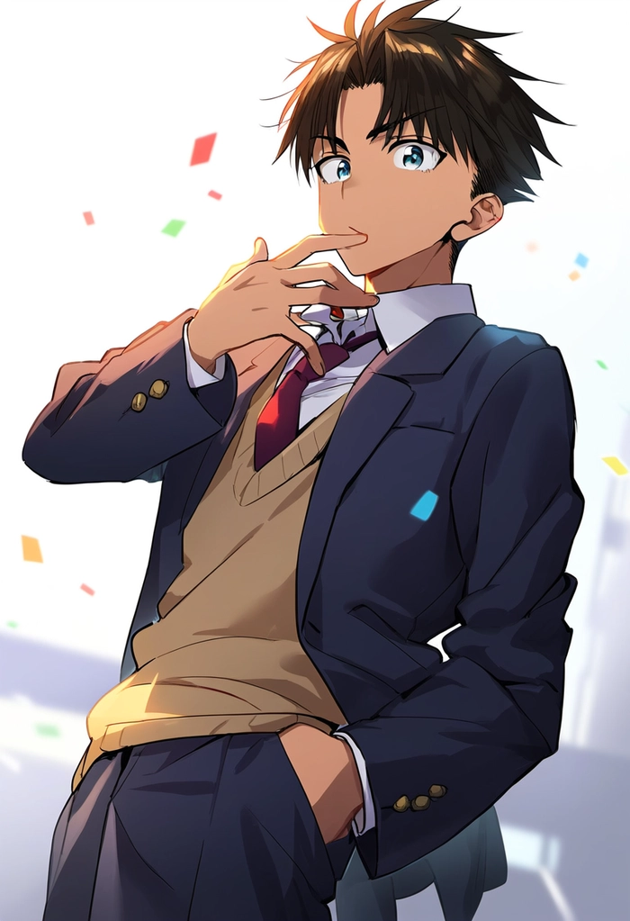 Ảnh Heiji Hattori chibi dễ thương