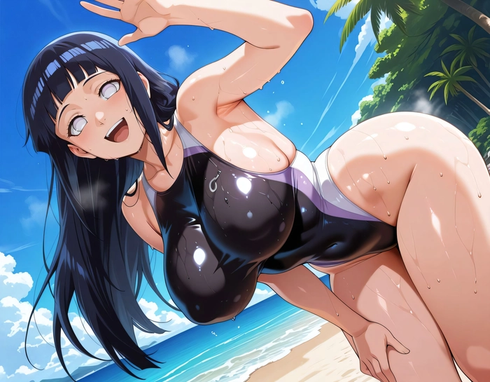 Ảnh Hinata bikini gợi cảm tinh tế