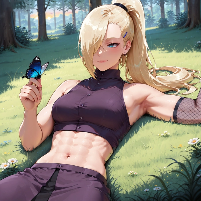 Ảnh Ino trong Naruto anime 4k