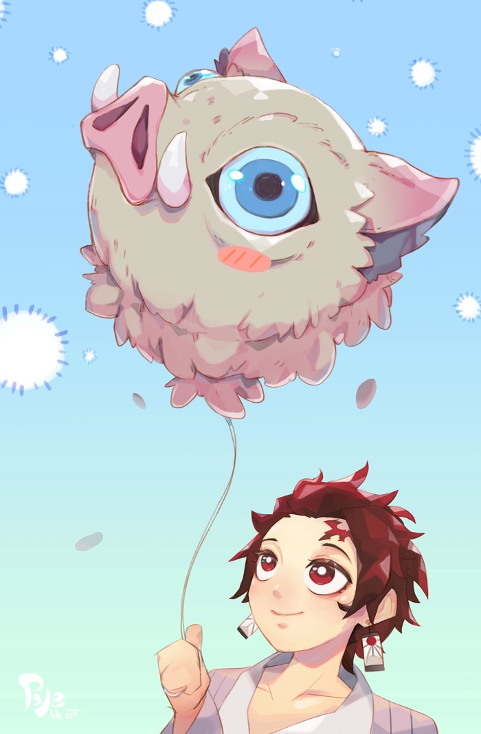 Ảnh Inosuke cute dễ thương