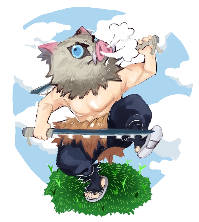 Ảnh Inosuke cute hài hước nhất