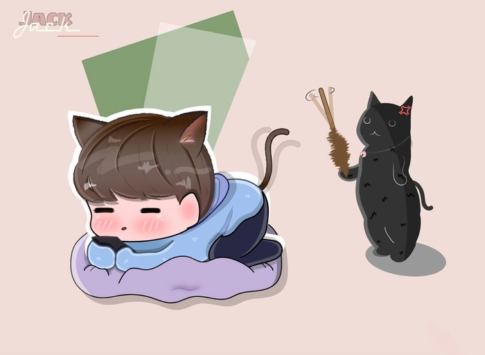 Ảnh Jack Đom Đóm chibi cute đáng yêu