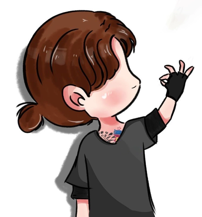Ảnh Jack chibi cute đầy màu sắc