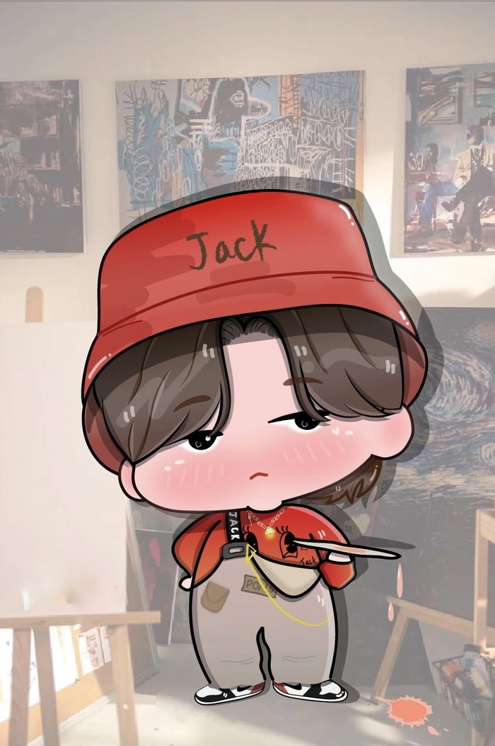 Ảnh Jack chibi phong cách ngầu