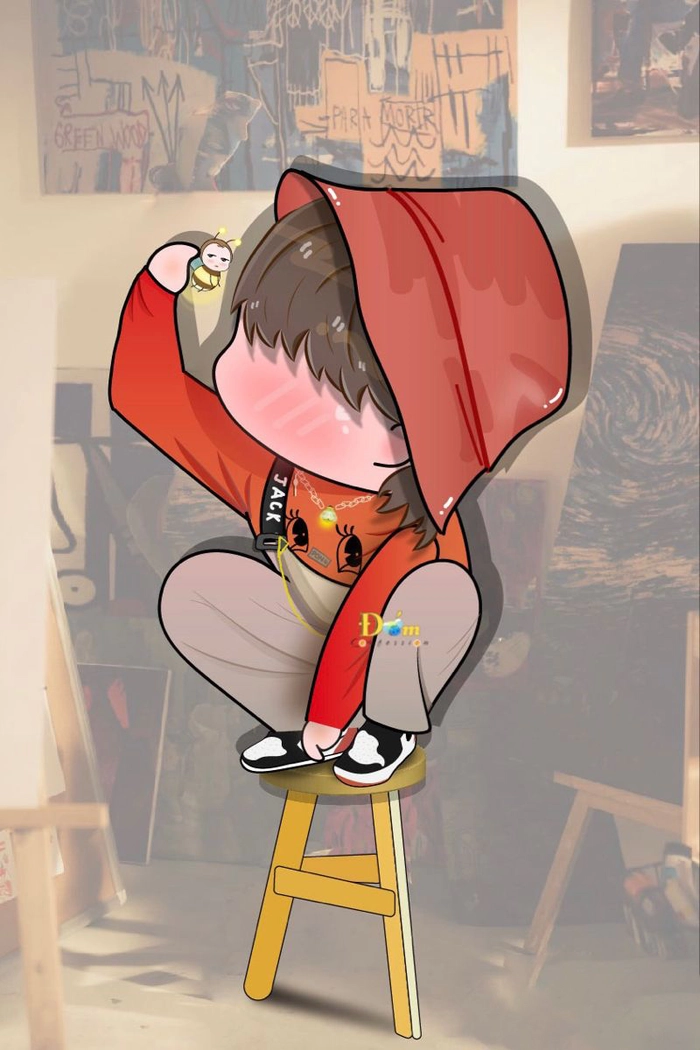 Ảnh Jack dễ thương chibi đẹp