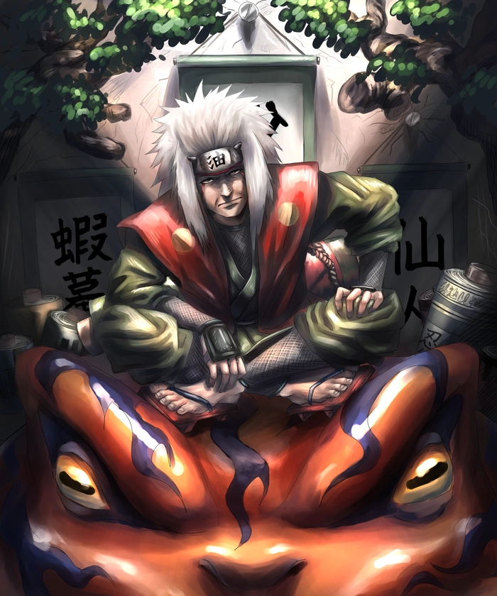 Ảnh Jiraiya đầy khí chất
