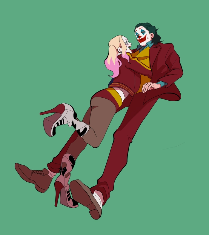 Ảnh Joker và Harley Quinn ấn tượng