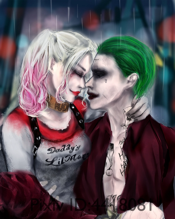 Ảnh Joker và Harley Quinn quyến rũ