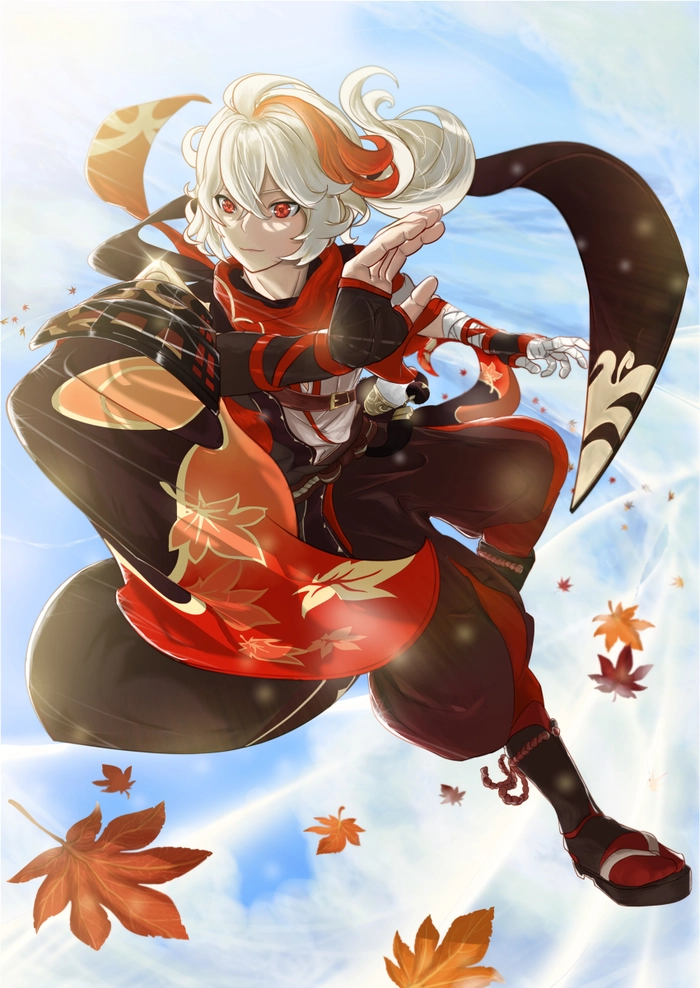 Ảnh Kazuha Genshin Impact ấn tượng