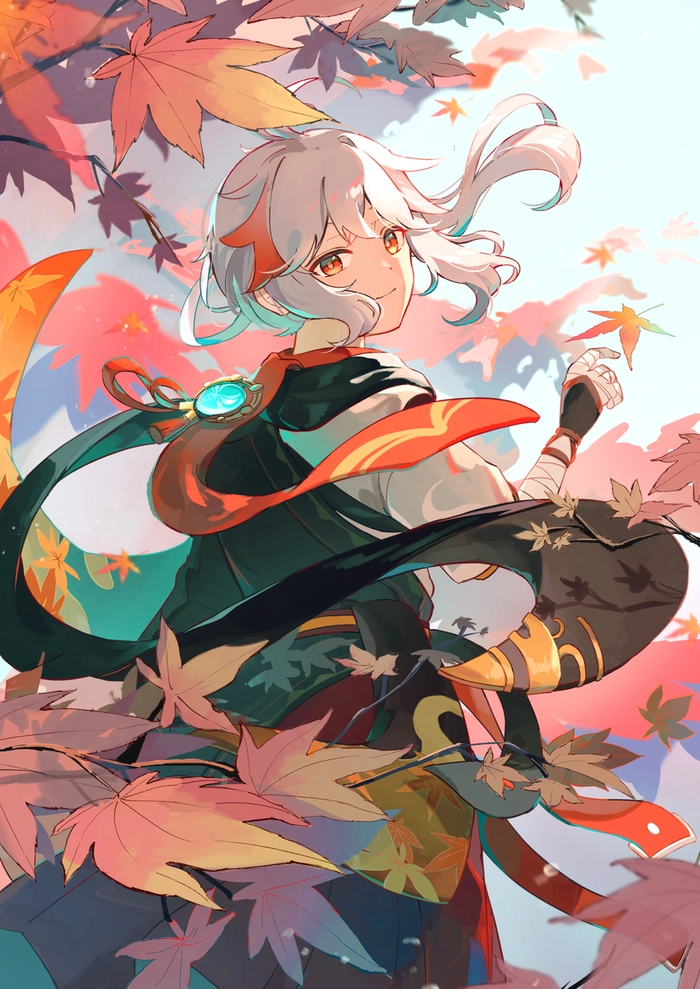 Ảnh Kazuha Genshin anime chất