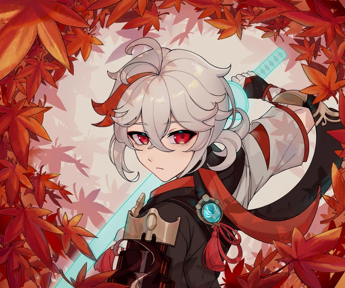 Ảnh Kazuha Genshin cute dễ thương