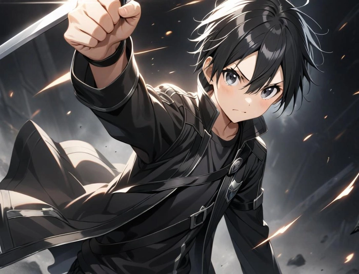 Ảnh Kirito 4k full màn hình