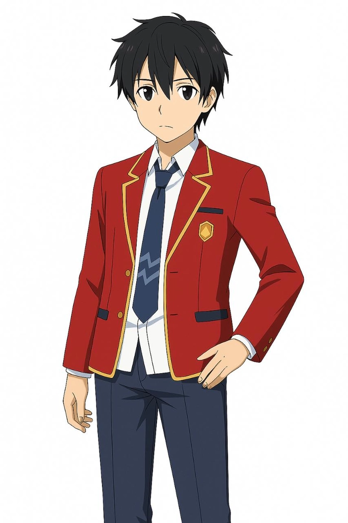 Ảnh Kirito cute dễ thương đáng yêu
