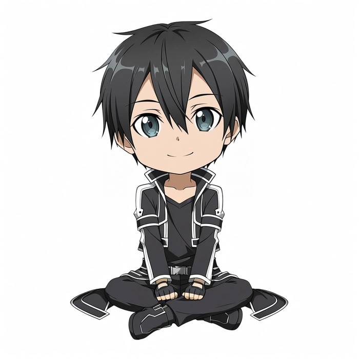 Ảnh Kirito cute dễ thương