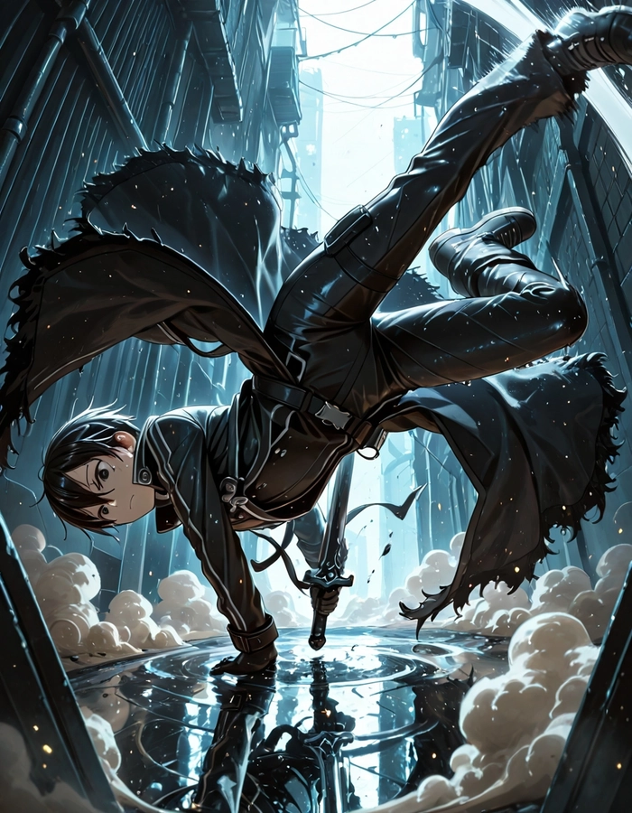 Ảnh Kirito đẹp chuẩn anime