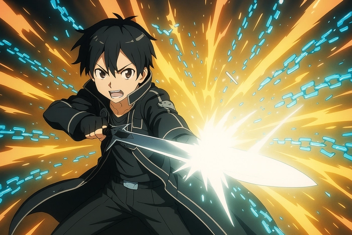 Ảnh Kirito đẹp huyền ảo