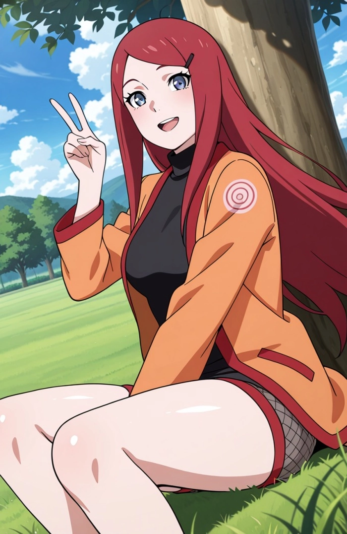 Ảnh Kushina Uzumaki đẹp 4k