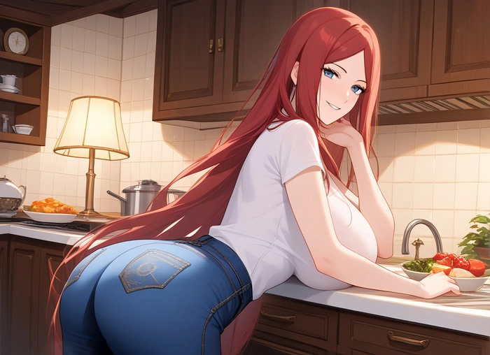 Ảnh Kushina Uzumaki nóng bỏng
