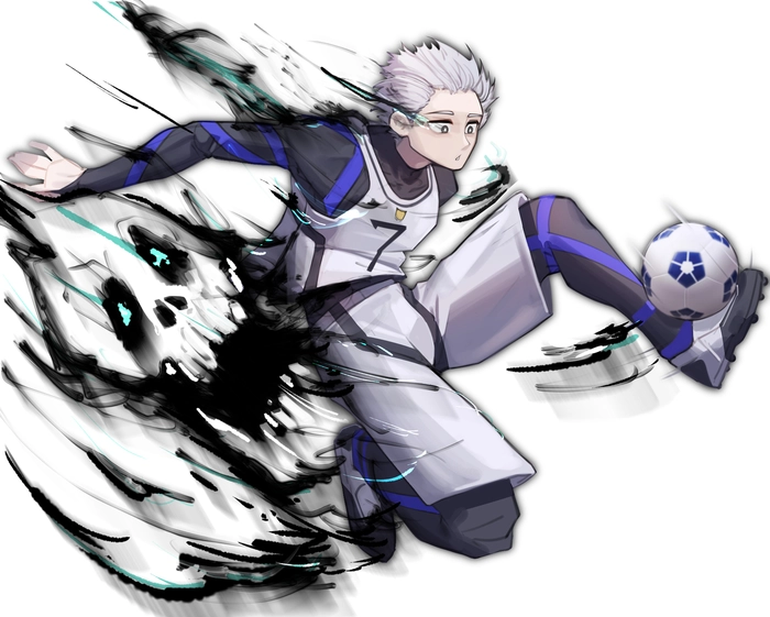 Ảnh Nagi Seishiro trắng đen
