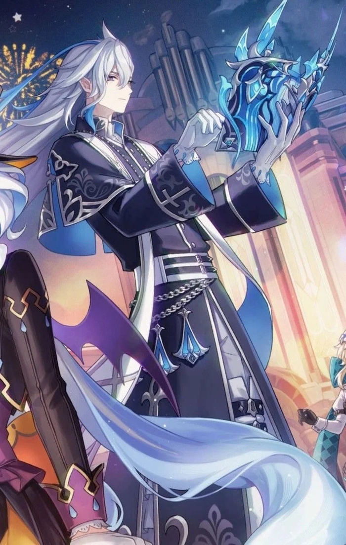 Ảnh Neuvillette chibi đáng yêu